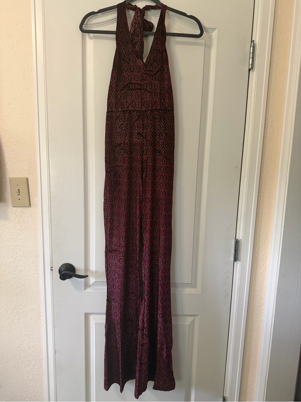 Motel Rock ‘Baby’ Halter Jumpsuit - Size S - Picture 3 of 7